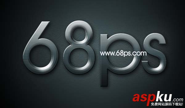 Photoshop文字特效:質(zhì)感立體字 Photoshop,文字特效,立體字