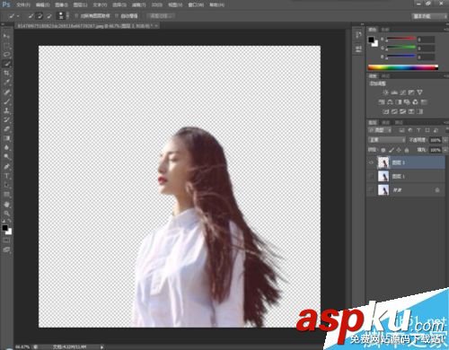 PS如何摳散亂的頭發?PS通道摳頭發方法圖解 通道,頭發