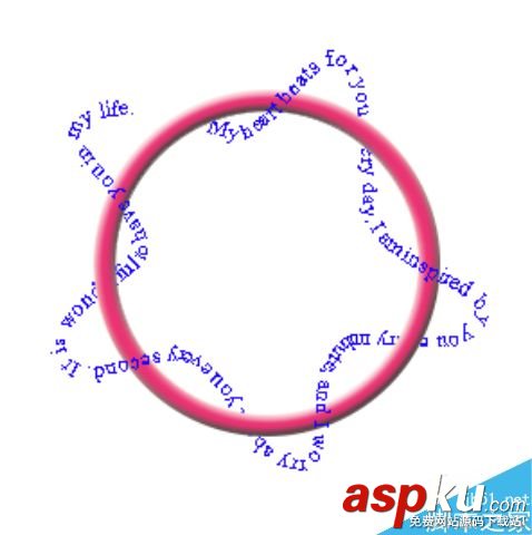 PS利用路徑制作創(chuàng)意的纏繞文字 文字,路徑
