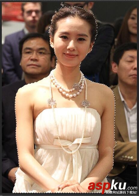 PS利用快速選擇工具摳出人物 快速選擇,人物