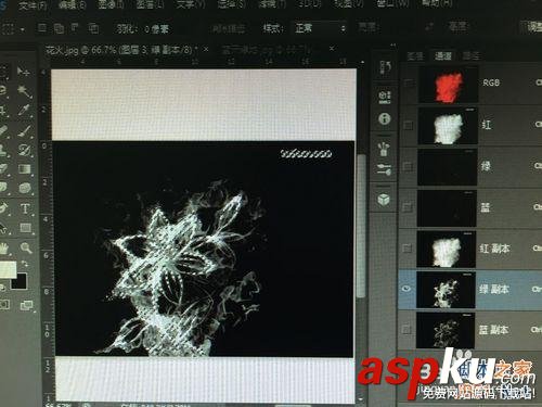 用PS cs6將黑色背景圖片中的火花摳出 PS,黑色,火花,摳圖