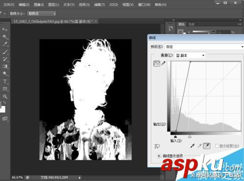 用PS無損摳出飄逸的頭發絲 PS,摳圖