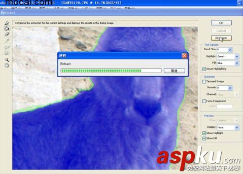 CS4,濾鏡,抽出,摳圖