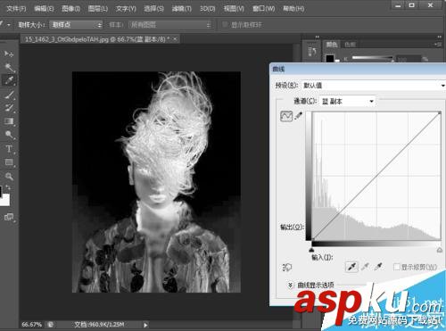 用PS無損摳出飄逸的頭發絲 PS,摳圖