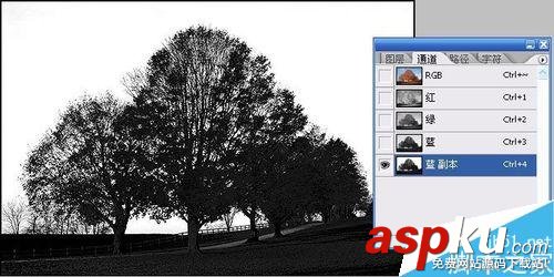 ps通道摳圖實例 把天空換掉 ps,通道,摳圖