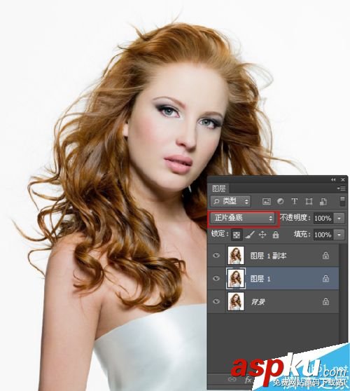 PS利用正片疊底來進(jìn)行快速扣發(fā)絲 正片疊底,發(fā)絲