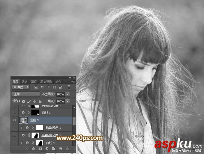 PS利用抽出濾鏡摳出極細的發絲 濾鏡,發絲