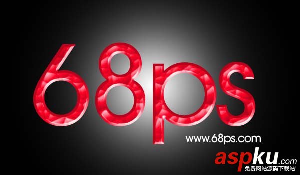 Photoshop制作特殊的石質紋理字 Photoshop,石質紋理字