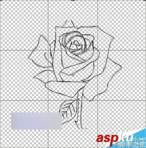 ps如何快速摳出簡(jiǎn)筆畫中的線條? ps摳圖,簡(jiǎn)筆畫,線條