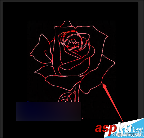 ps如何快速摳出簡(jiǎn)筆畫中的線條? ps摳圖,簡(jiǎn)筆畫,線條