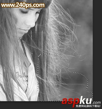 PS利用抽出濾鏡摳出極細的發絲 濾鏡,發絲