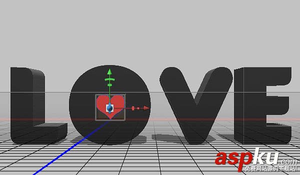 PS利用3D工具制作細膩的浮雕花紋立體字教程 PS,3D工具,浮雕花紋,立體字