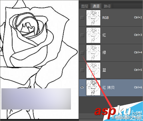 ps如何快速摳出簡(jiǎn)筆畫中的線條? ps摳圖,簡(jiǎn)筆畫,線條