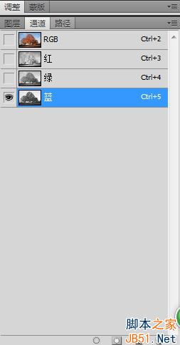photoshop利用通道給繁密的樹枝摳圖教程 photoshop,繁密樹枝摳圖