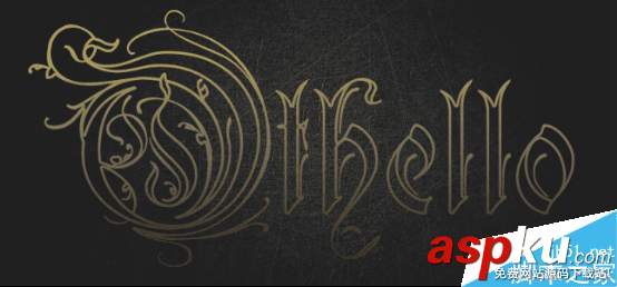 PS制作超強質感的金屬文字效果 金屬文字,PS