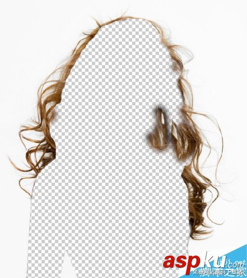 PS利用正片疊底來進(jìn)行快速扣發(fā)絲 正片疊底,發(fā)絲