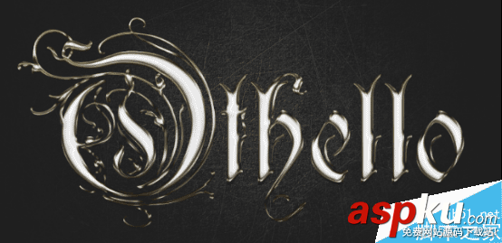 PS制作超強質感的金屬文字效果 金屬文字,PS