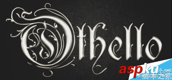 PS制作超強質感的金屬文字效果 金屬文字,PS