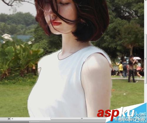 PS人物摳圖、衣服顏色更換及相片增加清晰度方法 PS摳圖,衣服顏色,清晰度