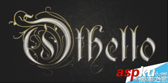 PS制作超強質感的金屬文字效果 金屬文字,PS