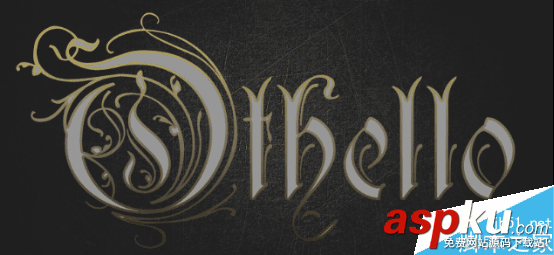 PS制作超強質感的金屬文字效果 金屬文字,PS