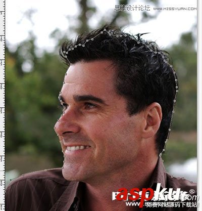 PS鋼筆工具頭發摳圖實例解析教程 PS,鋼筆工具,頭發,摳圖