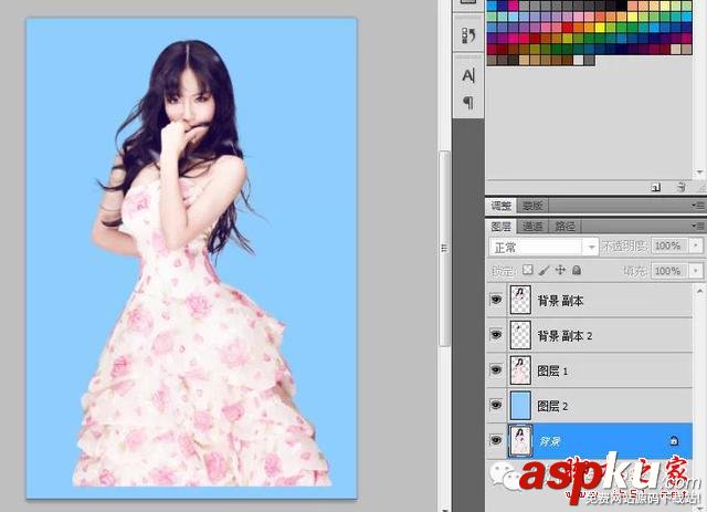 PS教程之美女常用摳圖教程 美女,摳圖,PS教程