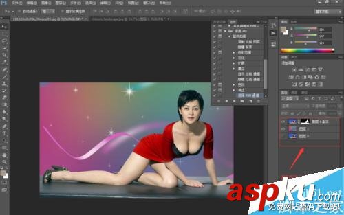 photoshop外部動作進行摳圖換背景 photoshop,摳圖,背景