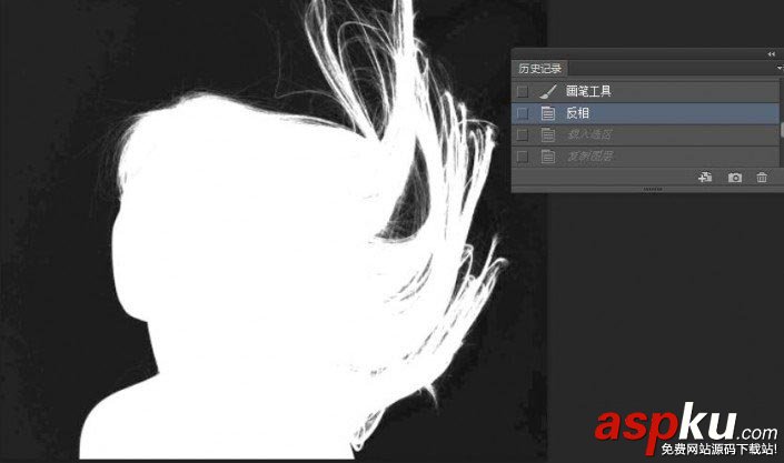 Photoshop使用通道摳出人美女長(zhǎng)頭發(fā)絲 通道,頭發(fā)絲,Photoshop