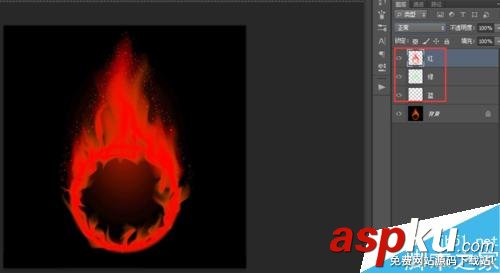 PS通道摳圖法 對(duì)火焰摳圖 PS,通道,摳圖