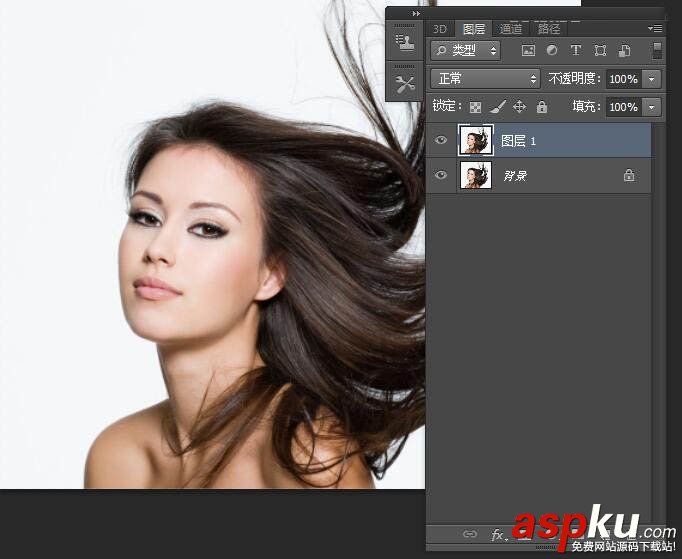 Photoshop使用通道摳出人美女長(zhǎng)頭發(fā)絲 通道,頭發(fā)絲,Photoshop