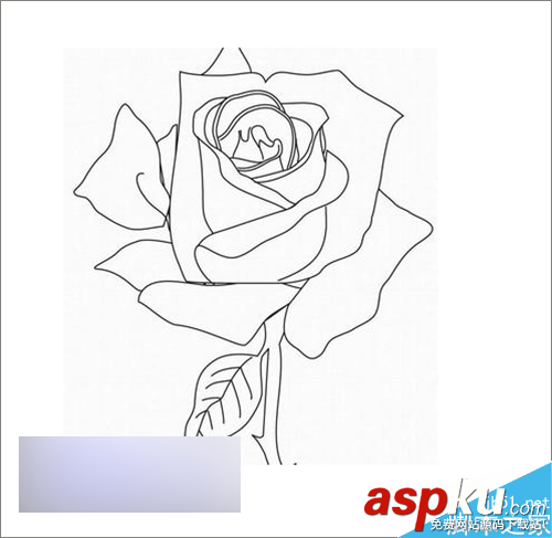 ps如何快速摳出簡(jiǎn)筆畫中的線條? ps摳圖,簡(jiǎn)筆畫,線條