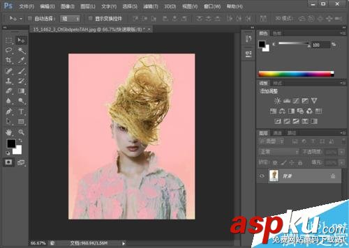 用PS無損摳出飄逸的頭發絲 PS,摳圖