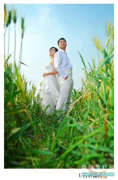 photoshop調色實例:美麗的季節