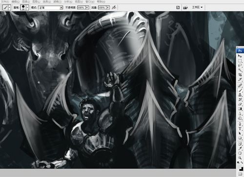 photoshop cs3繪制“困斗”過程全記錄 photoshop cs3繪制“困斗”過程全記錄
