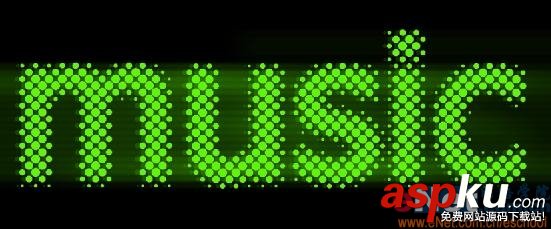 Photoshop制作霓虹燈KTV文字 Photoshop,霓虹燈,KTV,文字