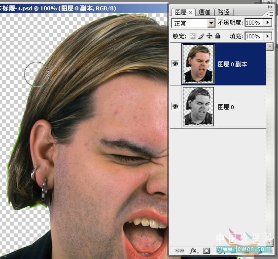 photoshop教程:輕松制作石膏人像