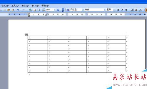 怎樣用word文檔制作表格？