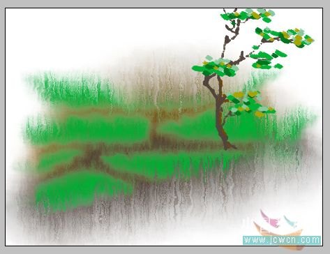 妙用photoshop制作水彩畫的簡單方法