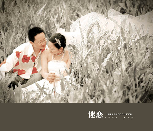 photoshop調色:婚紗照片的藝術色彩