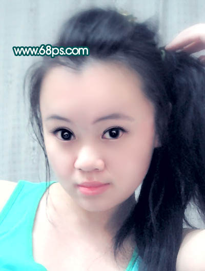 photoshop教程:這樣制作網絡美女