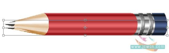 photoshop繪制光感和質感逼真的鉛筆