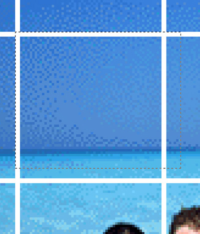 photoshop制作五彩斑斕的馬賽克特效照片