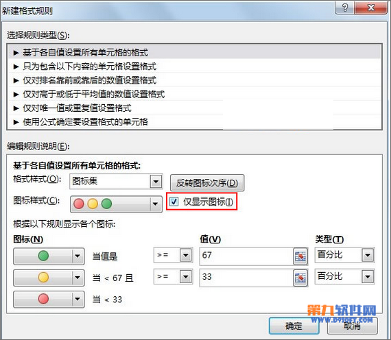 Excel2013教程 如何用紅燈圖標(biāo)記錄工作情況