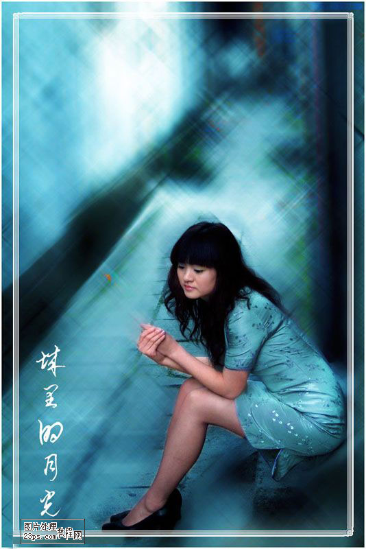 photoshop簡單使照片背景變漂亮