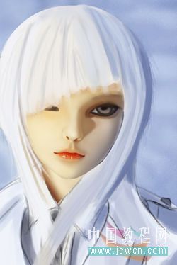 photoshop教程:繪制卡通bjd娃娃-webjx.com