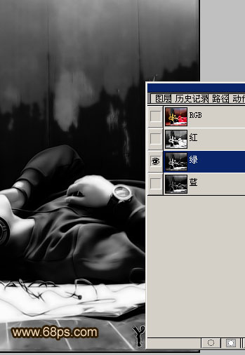 photoshop處理照片為baisa風格非主流照_網(wǎng)頁設計轉(zhuǎn)載