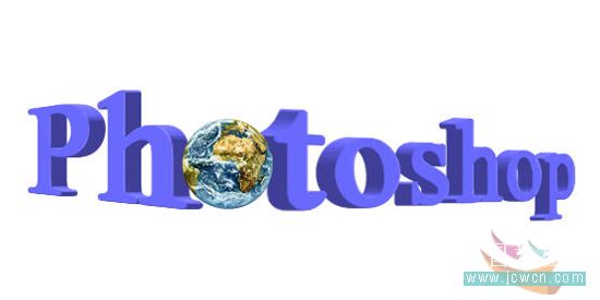 photoshop新手入門:制作透視立體文字_webjx.com