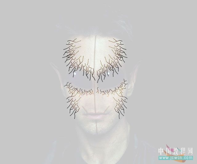 photoshop合成教程:恐怖的外星人
