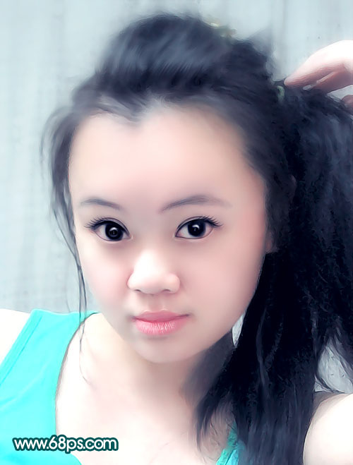 photoshop教程:這樣制作網絡美女